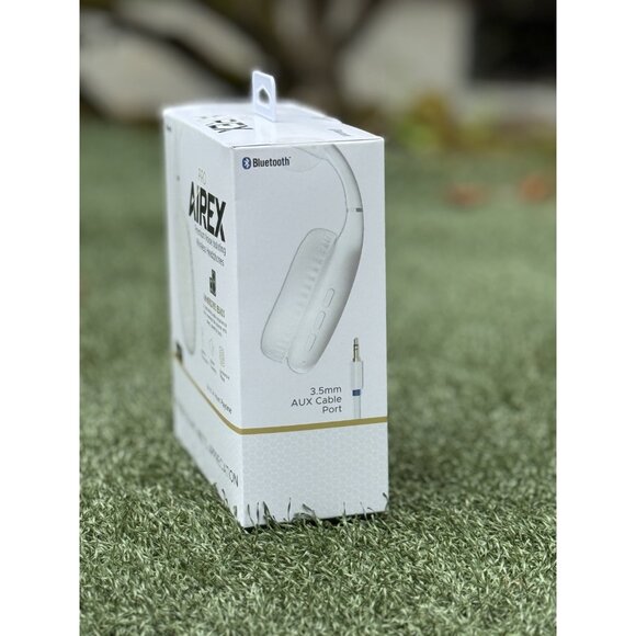 Pro Airex  ARX6-WT Wireless Bluetooth Over Ear Headphones  WHITE  New - Picture 4 of 5